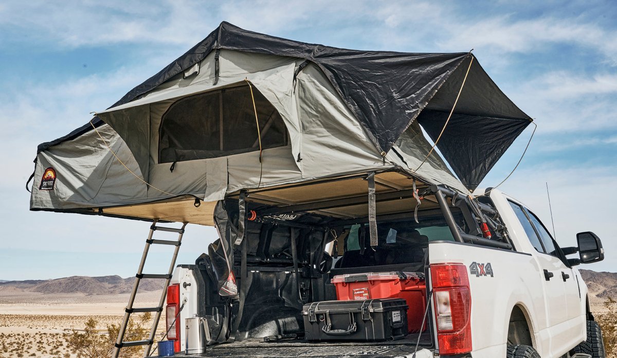 Body Armor Sky Ridge Pike 2XL Soft Shell Roof Top Tent – 4-Person