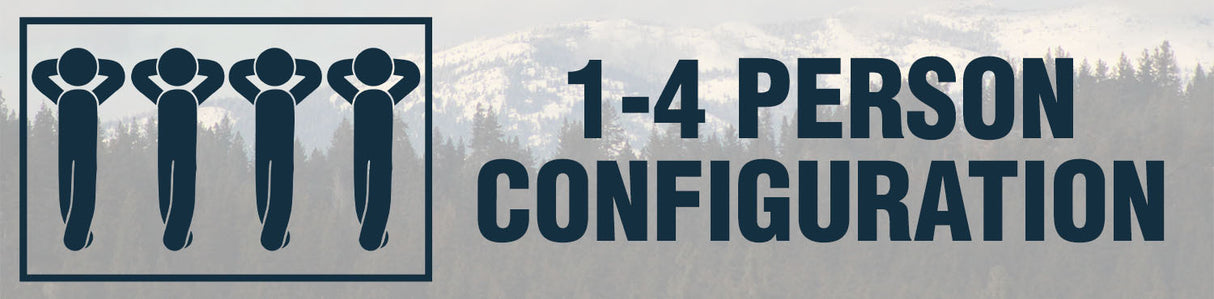 XD Sherpa Hybrid Soft Shell Roof Top Tent, Blue Body & Black Rainfly