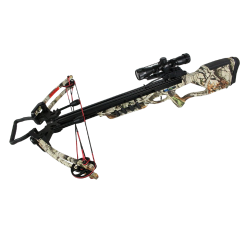 Ranger Camo Compound Crossbow – Stealth Precision Hunting Bow