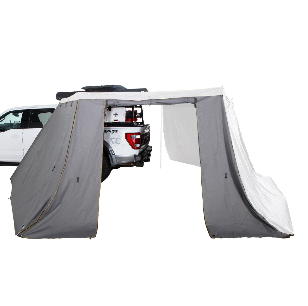 HD Nomadic 270 LT Awning & Wall 1, 2, & Mounting Brackets - Driver Side