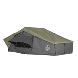HD Nomadic 4 Extended Soft Shell Roof Top Tent, Grey Body & Green Rainfly