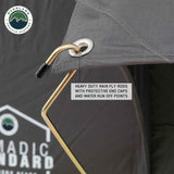 HD Nomadic 3 Extended Soft Shell Roof Top Tent, Grey Body & Green Rainfly