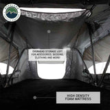 HD Nomadic 3 Standard Soft Shell Roof Top Tent, Grey Body & Green Rainfly