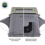 HD Nomadic 3 Extended Soft Shell Roof Top Tent, Grey Body & Green Rainfly