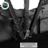 HD Nomadic 2 Standard Soft Shell Roof Top Tent, Grey Body & Green Rainfly