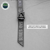 HD Nomadic 2 Standard Soft Shell Roof Top Tent, Grey Body & Green Rainfly