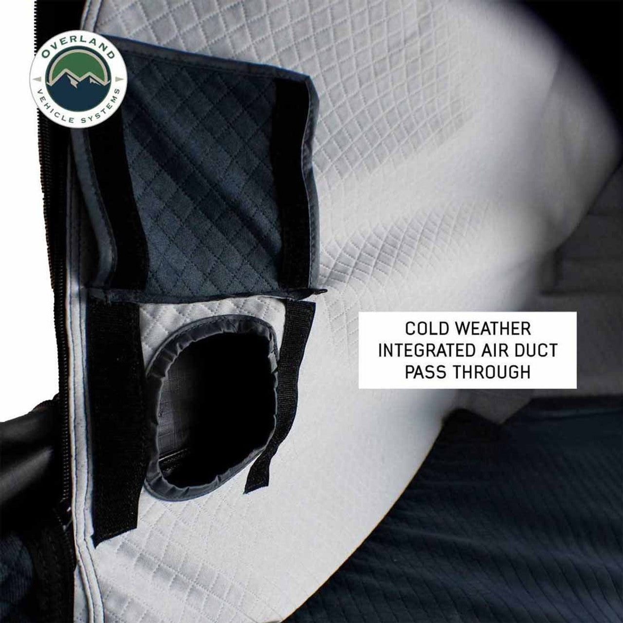 XD Everest Cantilever Aluminum Roof Top Tent, Blue Body & Black Rainfly