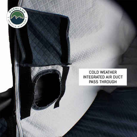 XD Everest Cantilever Aluminum Roof Top Tent, Blue Body & Black Rainfly