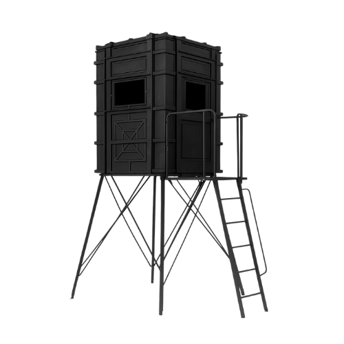 Summit Pro Elevated Hunting Blind – All-Weather Tower Stand