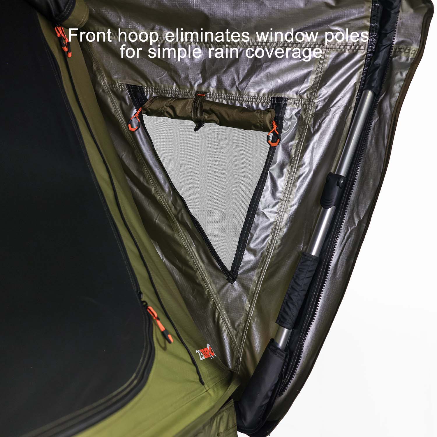 Armadillo Horizon 3: Premium Hardshell Rooftop Tent for All-Season Adventure (Left Open Only)