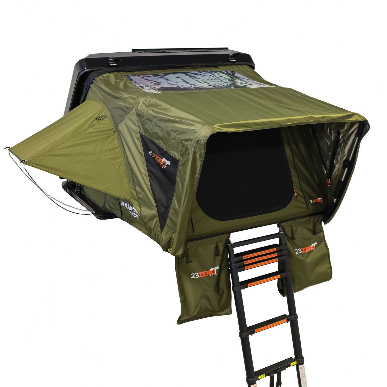 Armadillo Horizon 2: Premium Hardshell Rooftop Tent for All-Season Adventure (Left Open Only)