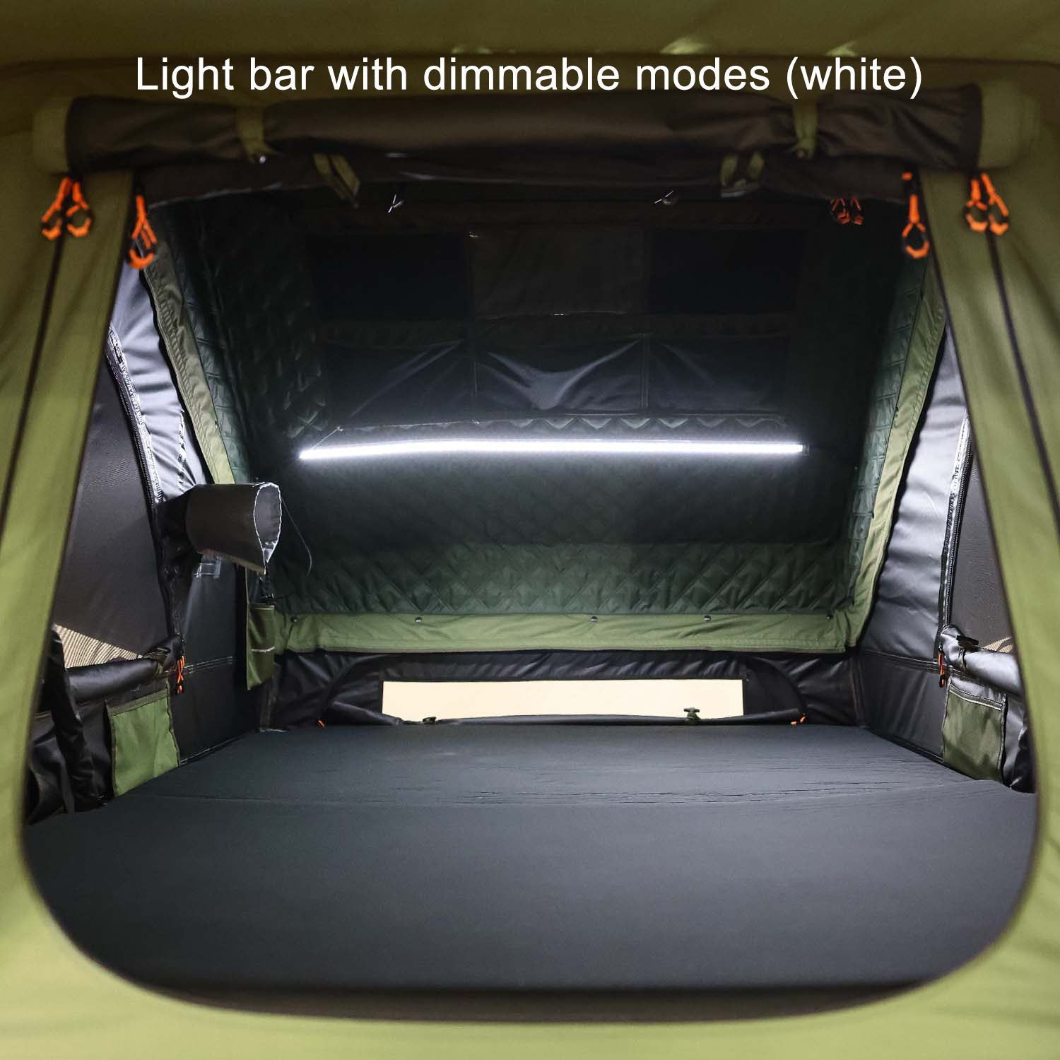 Armadillo Horizon 3: Premium Hardshell Rooftop Tent for All-Season Adventure (Left Open Only)