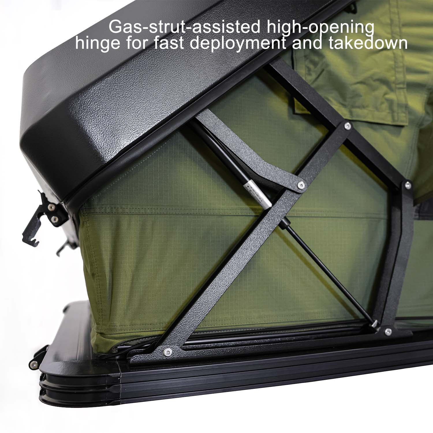 Armadillo Horizon 3: Premium Hardshell Rooftop Tent for All-Season Adventure (Left Open Only)
