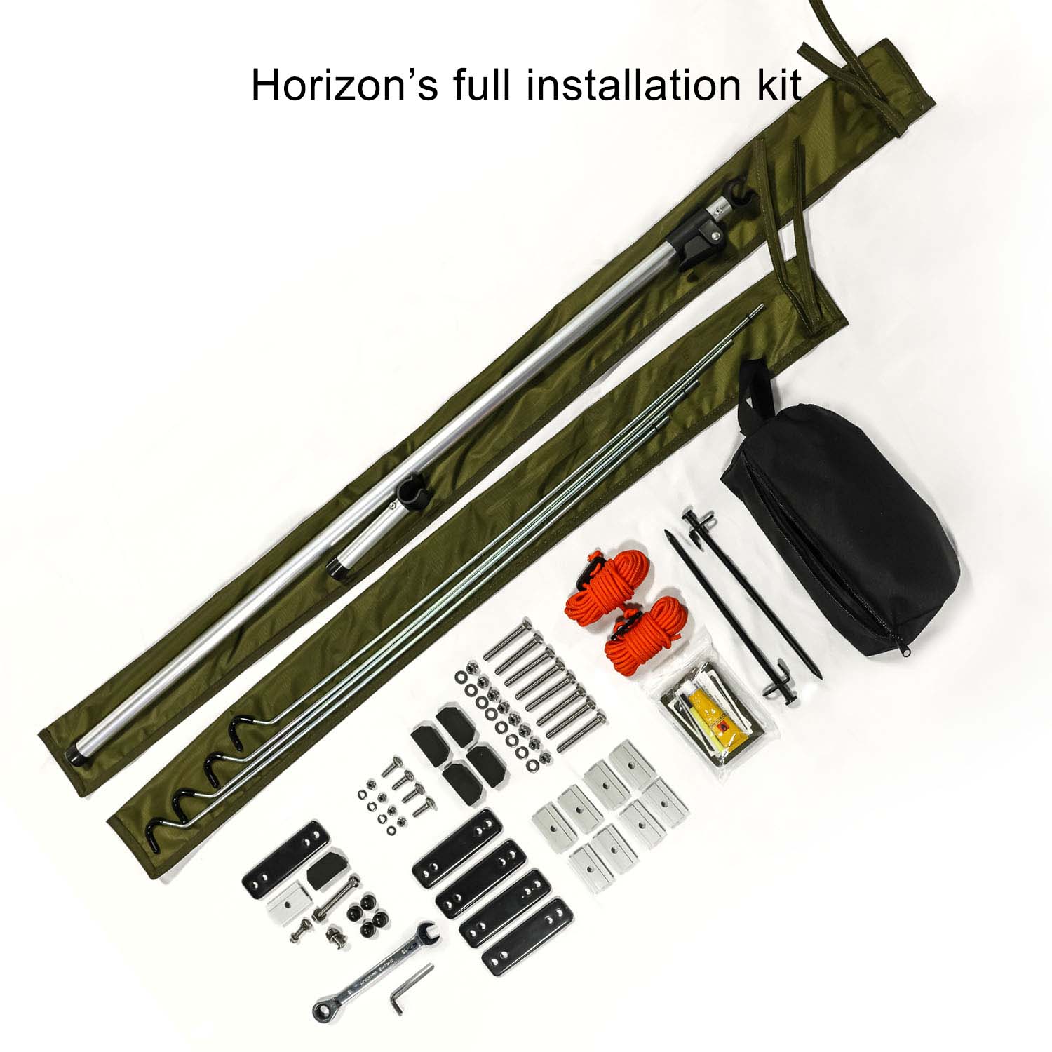 Armadillo Horizon 2: Premium Hardshell Rooftop Tent for All-Season Adventure (Left Open Only)