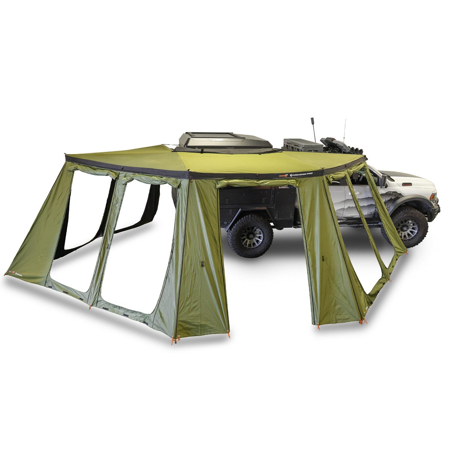 Peregrine PRO 5 Arm 270 Degree Awning Wall Kit – Right