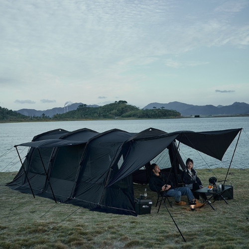TrailFort Tunnel Tent – All-Weather Family Camping Shelter