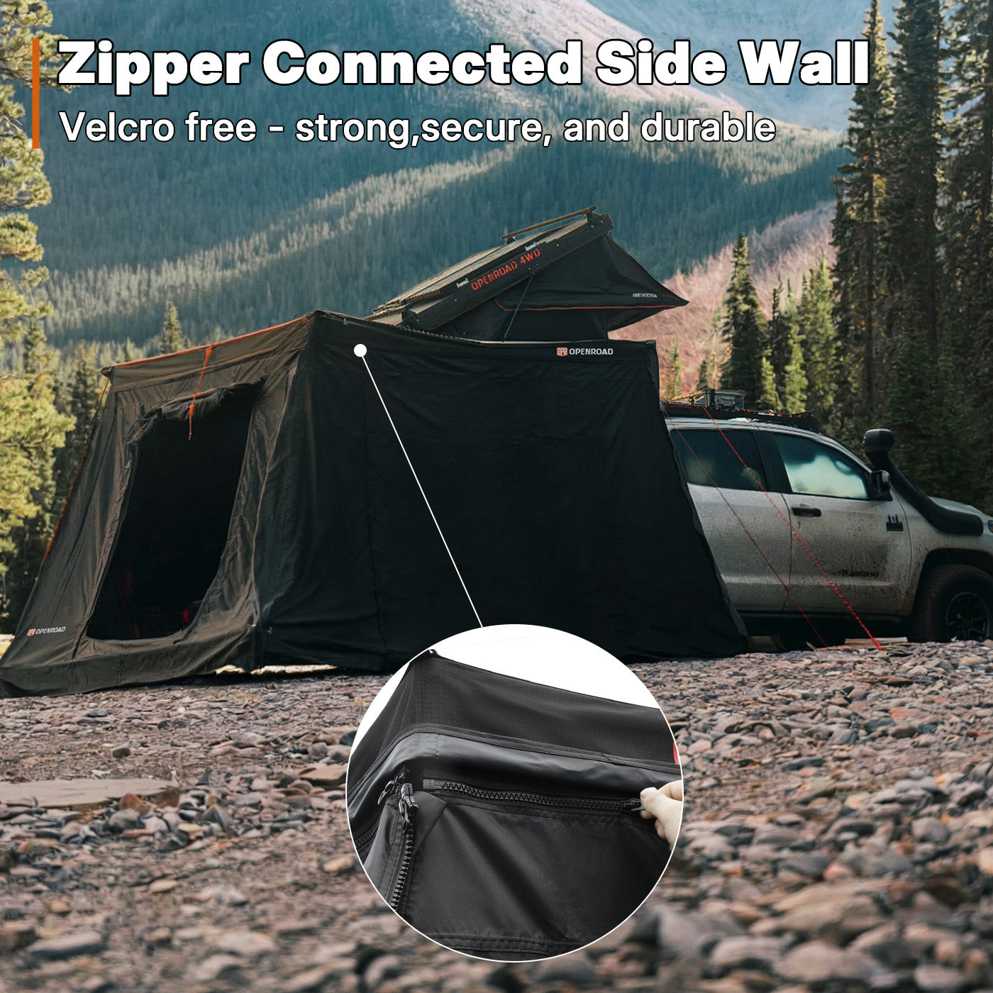 OPENROAD 270 Free Standing Awning for Camping