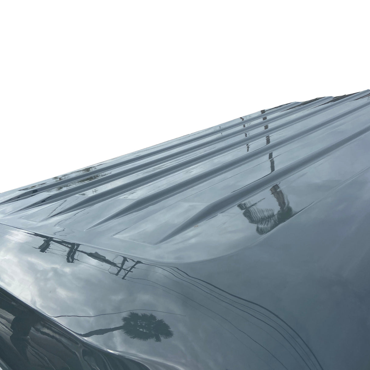 Tuff Stuff Alpha Hard Shell Rooftop Tent – 2–3 Person, ABS Construction, Gray