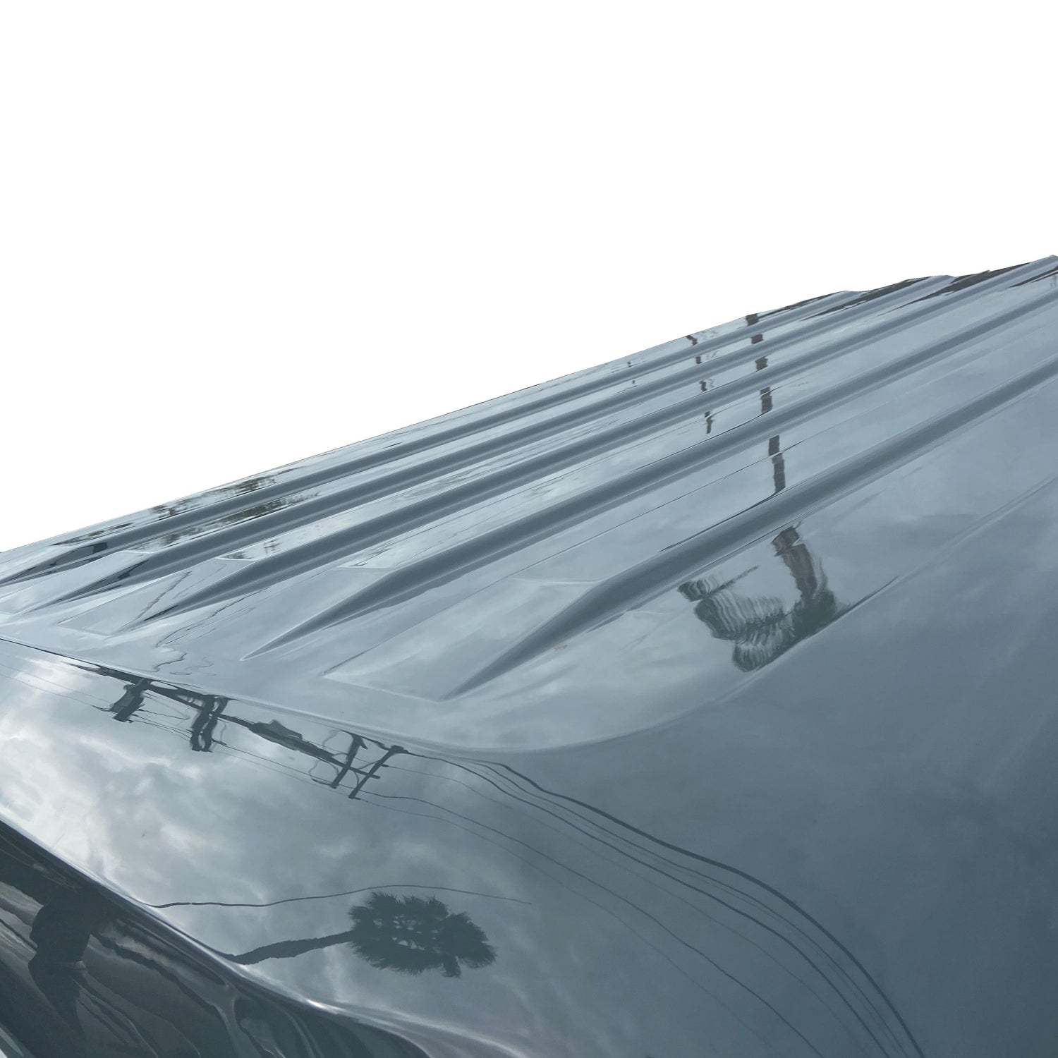 Tuff Stuff Alpha Hard Shell Rooftop Tent – 2–3 Person, ABS Construction, Gray