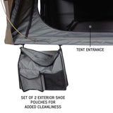 HD Bushveld II Cantilever Hard Shell Roof Top Tent Grey Body & Tan Rainfly