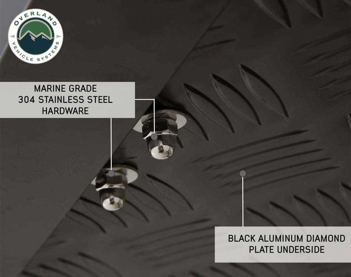 HD Bushveld II Cantilever Hard Shell Roof Top Tent Grey Body & Tan Rainfly