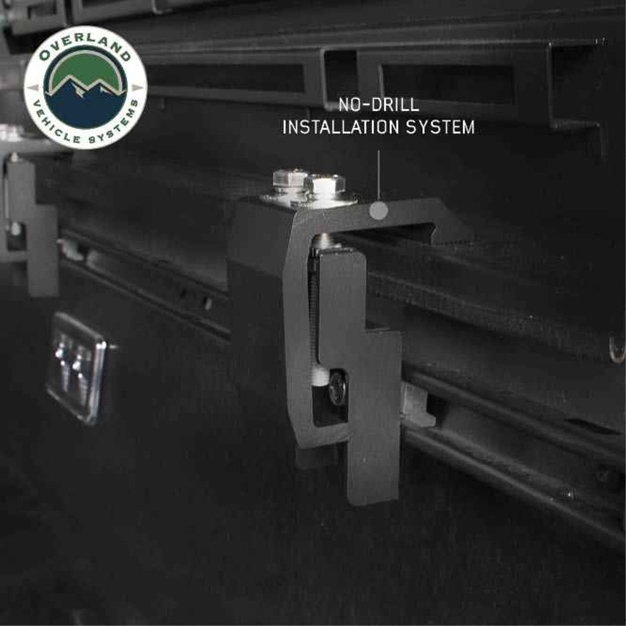 OVS Excursion Hard Shell Roof Top Tent Camper Combo for Overland Adventures