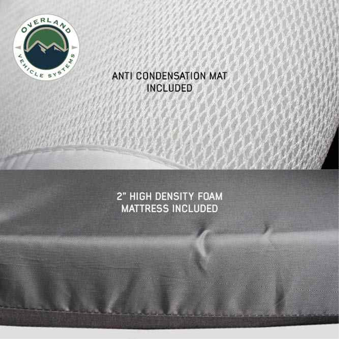 OVS Excursion Hard Shell Roof Top Tent Camper Combo for Overland Adventures