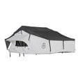 HD Nomadic 3 Arctic White Extended Soft Shell Roof Top Tent, White Body Dark Grey Rainfly