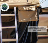 LD TMBK 3 Soft Shell Roof Top Tent, Tan Body & Green Rainfly