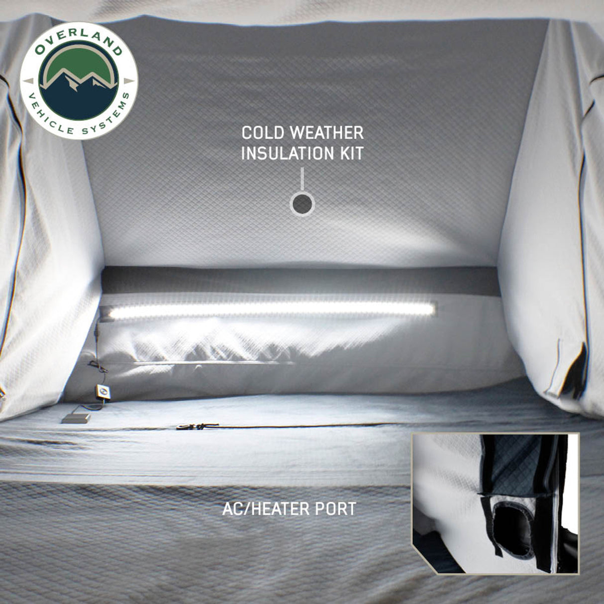 XD Atlas Cantilever ABS Hard Shell Roof Top Tent, Blue Body & Black Rainfly