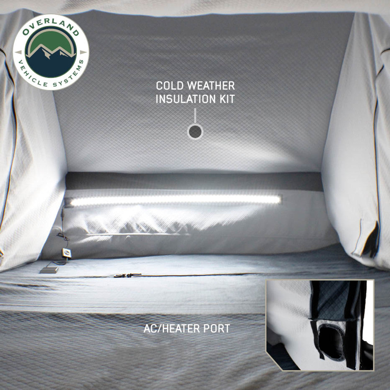 XD Atlas Cantilever ABS Hard Shell Roof Top Tent, Blue Body & Black Rainfly