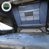 XD Atlas Cantilever ABS Hard Shell Roof Top Tent, Blue Body & Black Rainfly