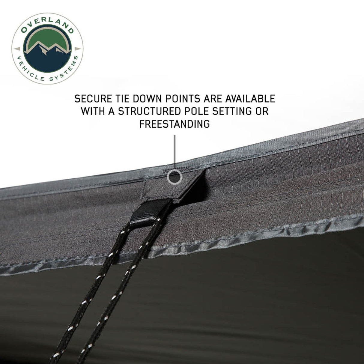 XD Nomadic 180 LTE Awning - Black Fabric and Travel Cover Universal