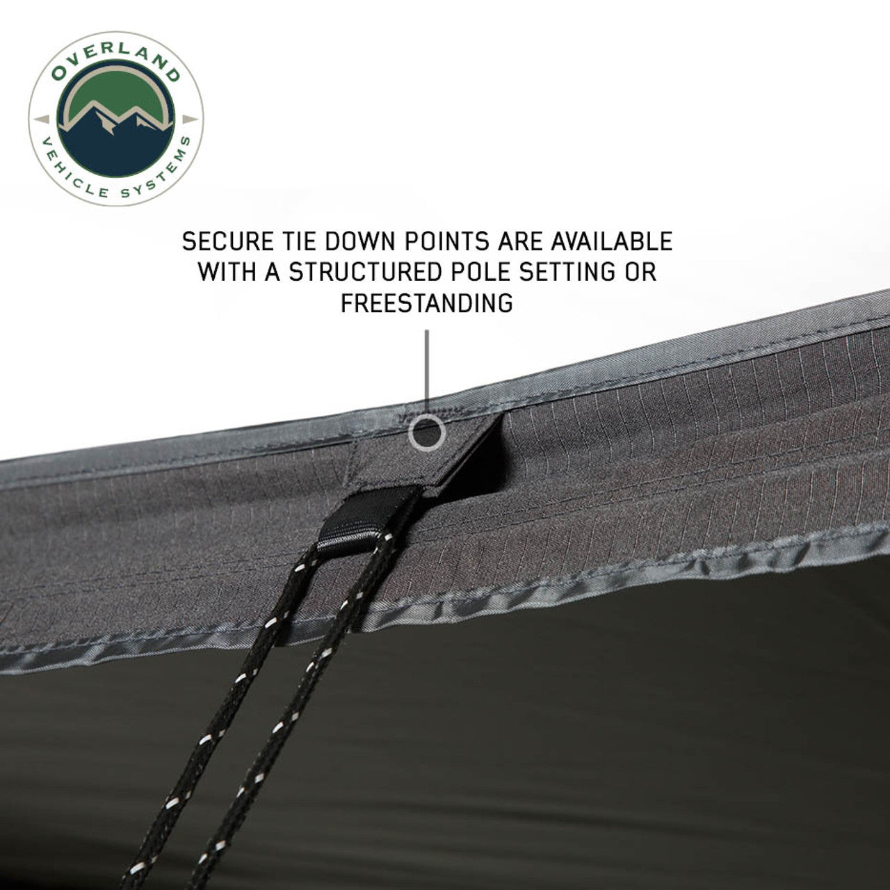 XD Nomadic 180 LTE Awning - Black Fabric and Travel Cover Universal