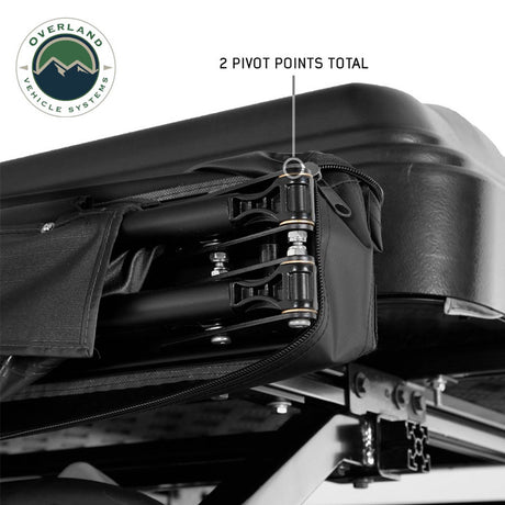 XD Nomadic 180 LTE Awning - Black Fabric and Travel Cover Universal