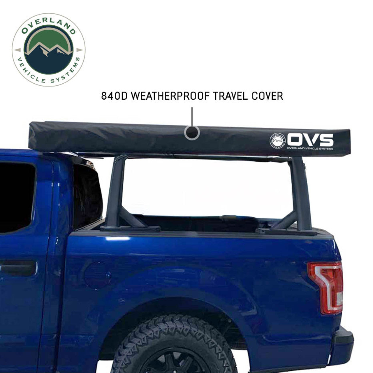 XD Nomadic 270 LT Awning - Black Fabric and Travel Cover