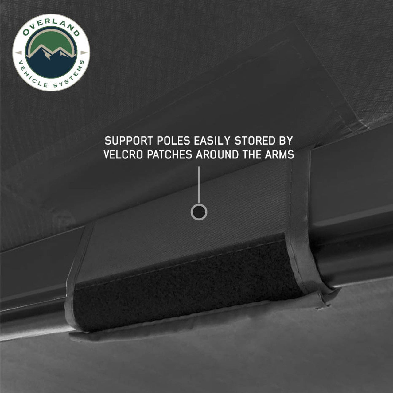 XD Nomadic 270 LT Awning - Black Fabric and Travel Cover