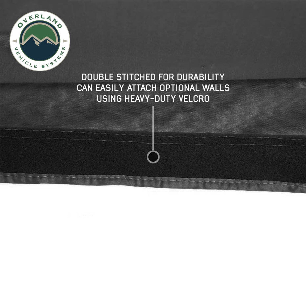XD Nomadic 270 LTE Awning - Black Fabric and Travel Cover