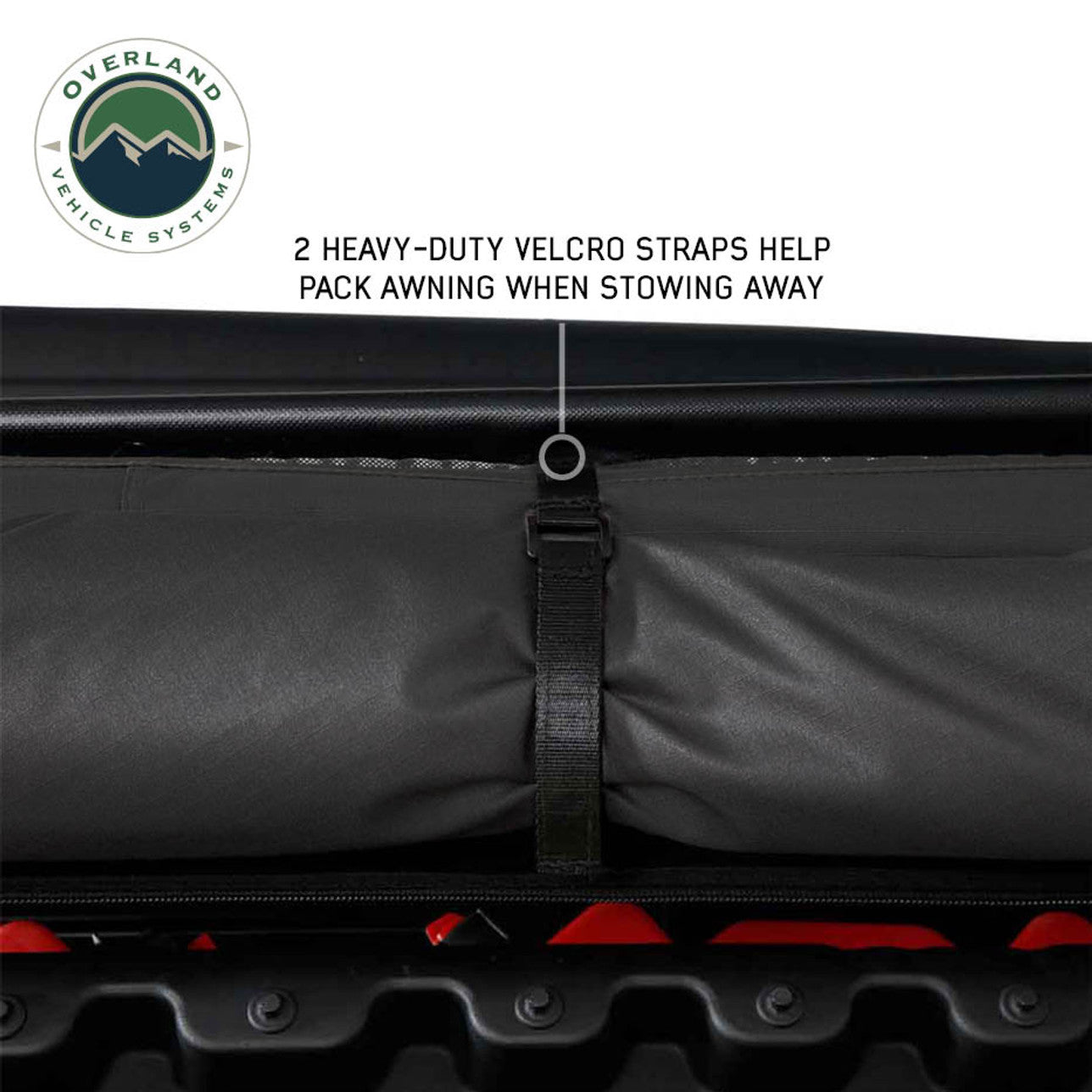 XD Nomadic 270 LTE Awning - Black Fabric and Travel Cover