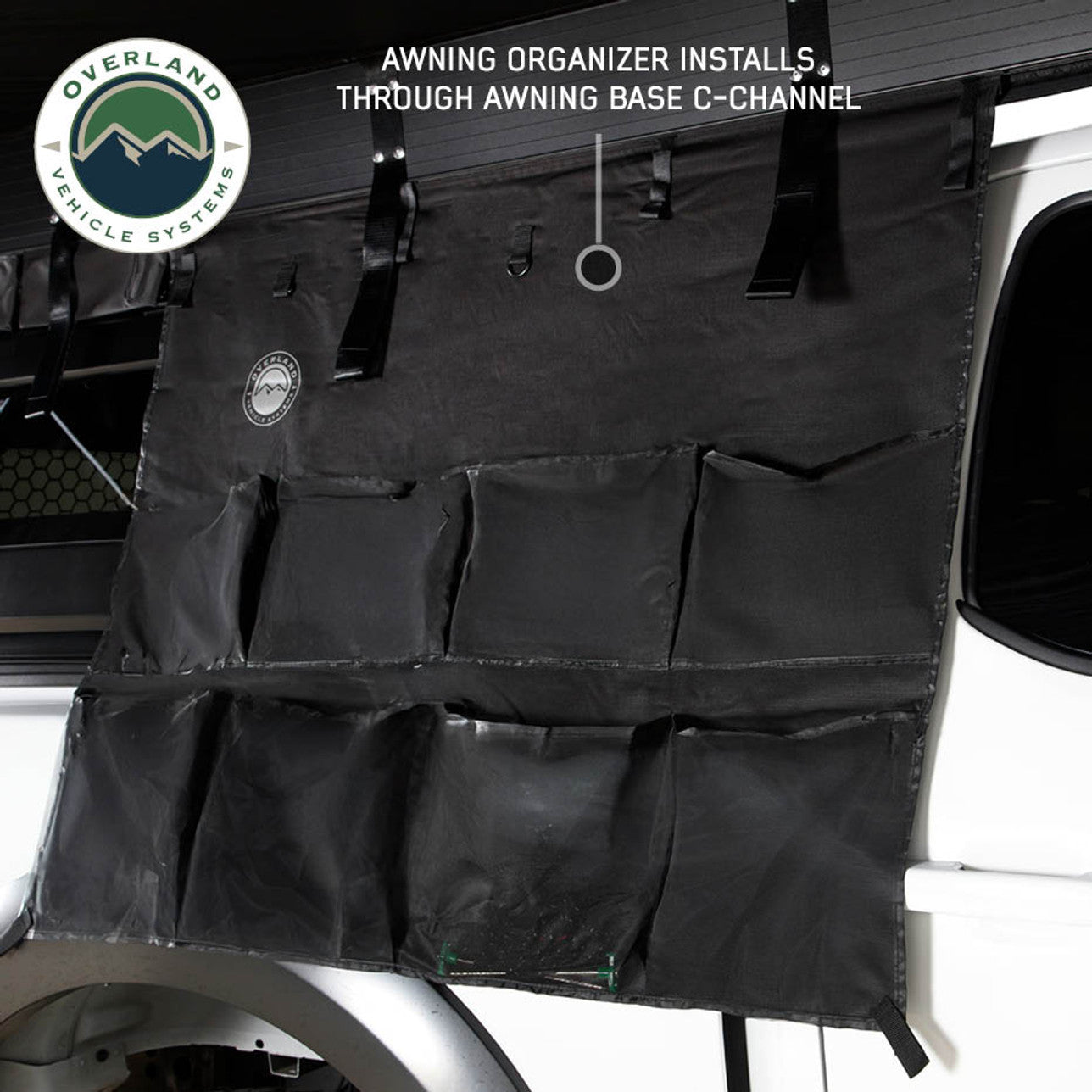 XD Nomadic 270 LTE Awning - Black Fabric and Travel Cover