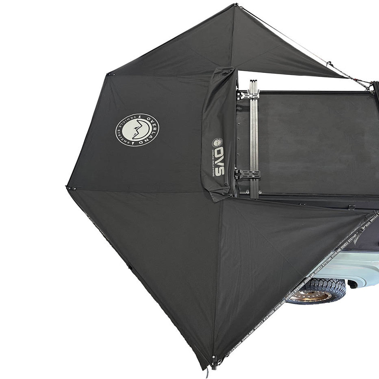 XD Nomadic 315 Degree Awning - Black Fabric and Travel Cover