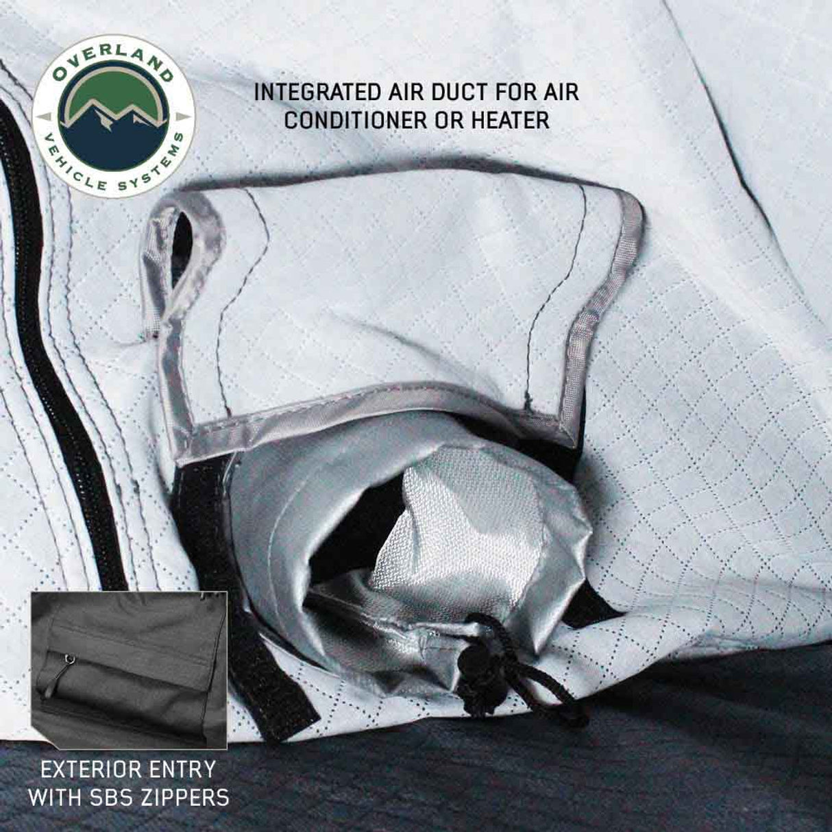 XD Sherpa Hybrid Soft Shell Roof Top Tent, Blue Body & Black Rainfly