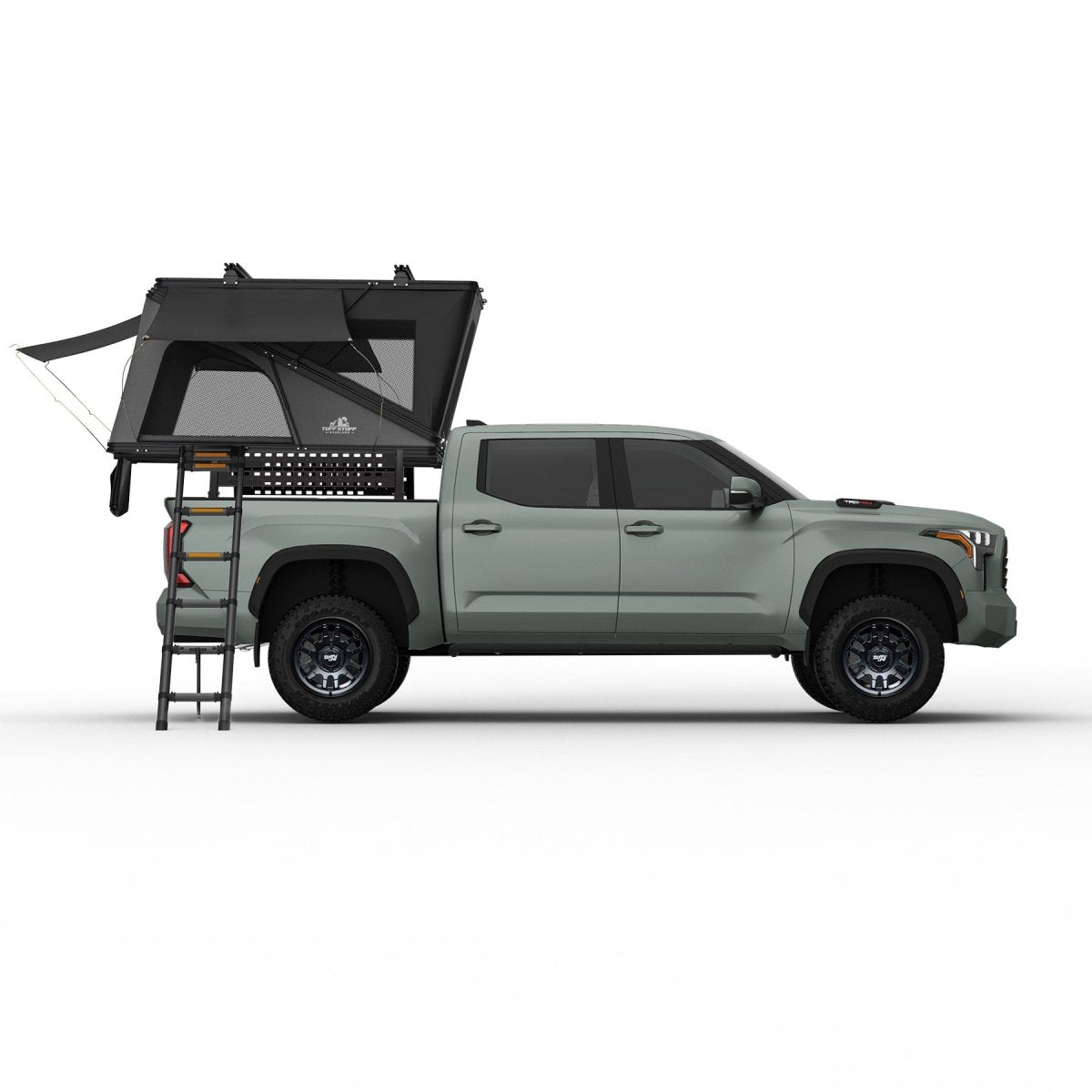 Tuff Stuff Alpine 61 Aluminum Hard Shell Rooftop Tent, 2-3 Person