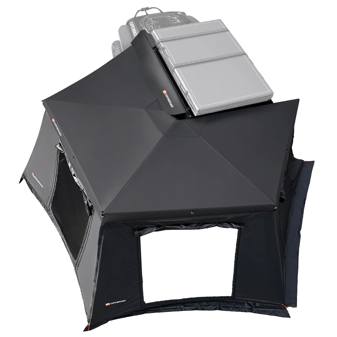 OpenRoad 270 Degree Freestanding Awning with Optional Side Wall Kit