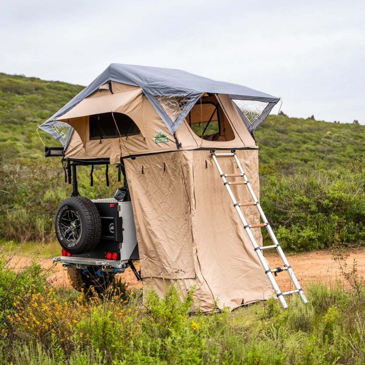 Tuff Stuff Trailhead Rooftop Tent — Softshell, 2 Person
