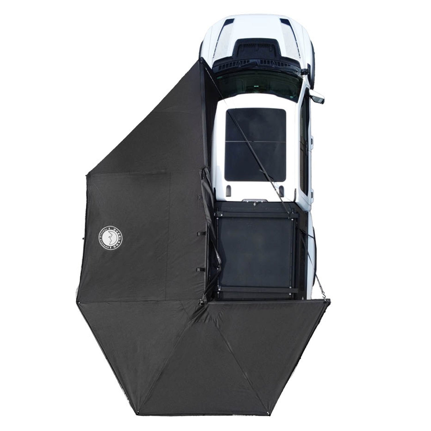 OVS XD Nomadic 270° Awning with LED Lights – Black-Out Edition