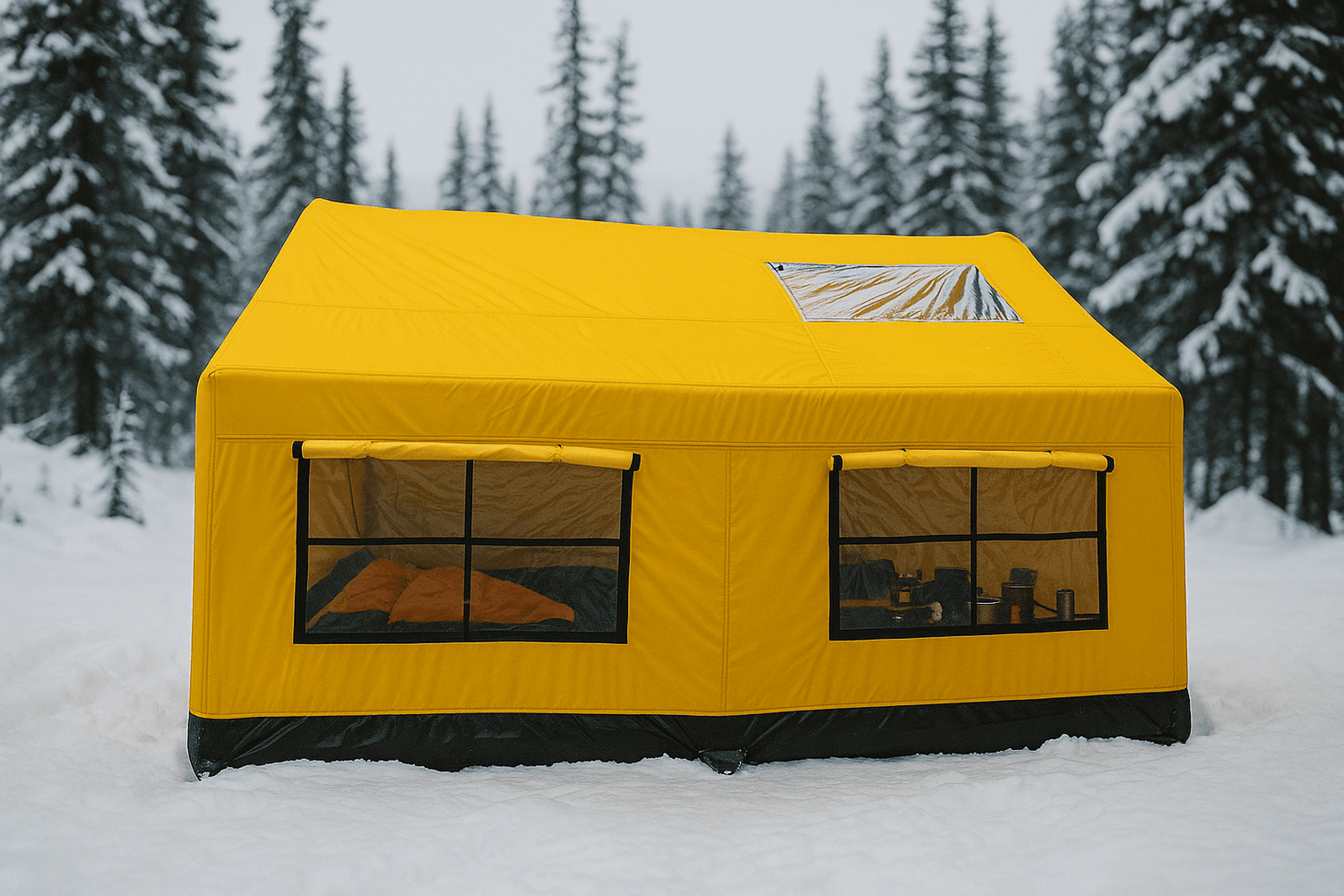 Sönmez Outdoor Havan Class All-Season Inflatable FamilyAir Tent for 10–12 People