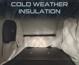 XD Lhotse Clam Shell Aluminum Hard Shell Roof Top Tent, Blue Body & Black Rainfly