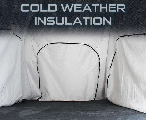 XD Sherpa Hybrid Soft Shell Roof Top Tent, Blue Body & Black Rainfly