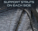 XD Sherpa Hybrid Soft Shell Roof Top Tent, Blue Body & Black Rainfly